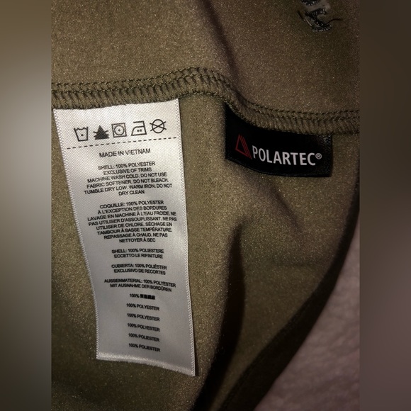 Filson men’s Trapper Creek Fleece Pullover XL Lichen Polartec Performance - Picture 9 of 13